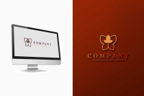 Rose Butterfly Logo Template Screenshot 2