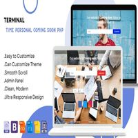 Terminal Time - Coming Soon And Time Counter PHP