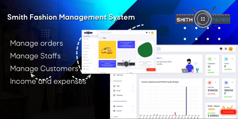 Smith - Fashion Designer Management System