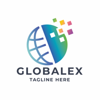 Digital Global Business Logo