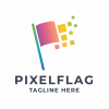 Pixel Flag Logo