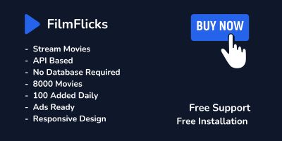 FilmFlicks PHP Script