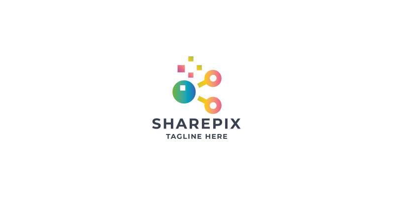 Pixel Share Logo