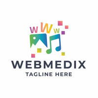 Pixel Web Media Logo