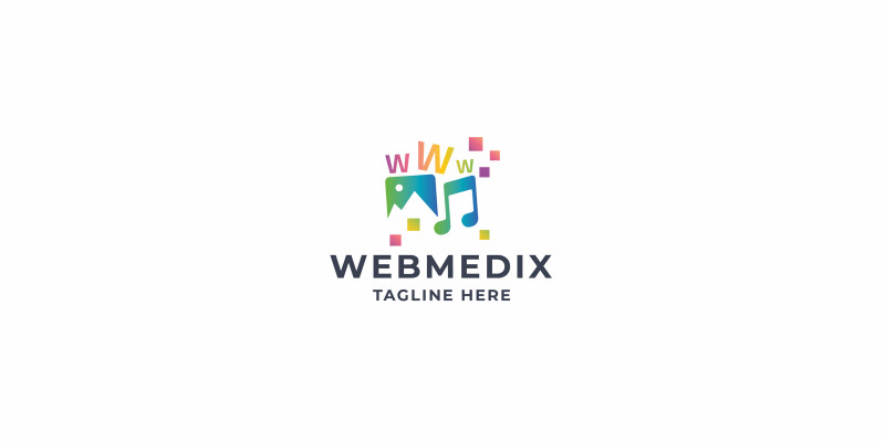 Pixel Web Media Logo