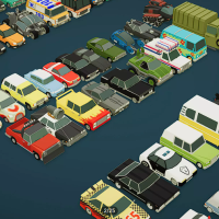 Cartoon Vehicles Full Pack - Low Poly Cars