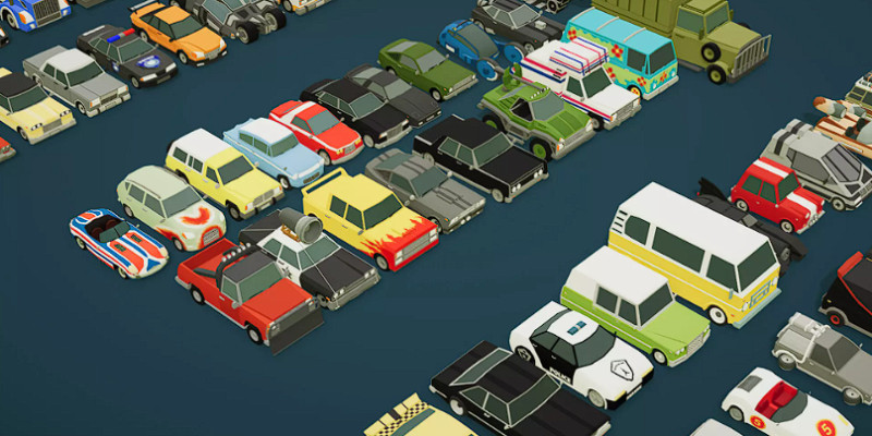 Cartoon Vehicles Full Pack - Low Poly Cars