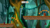 Alien Jungle adventure - Buildbox Template Game Screenshot 3