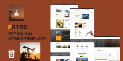 Prtro Petroleum Company HTML5 Website Template