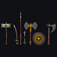 Legend Weapon 3D Objects