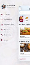  Food Delivery App - Adobe XD Screenshot 2