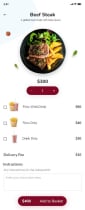  Food Delivery App - Adobe XD Screenshot 4