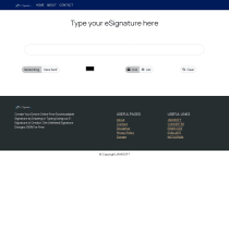 Online eSignature Generator PHP NodeJS Screenshot 3