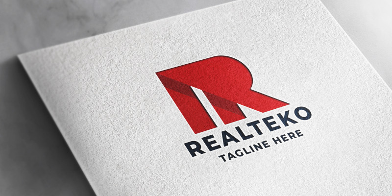 Real Technology Letter R Logo