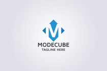 Mode Cube Letter M Logo Screenshot 2