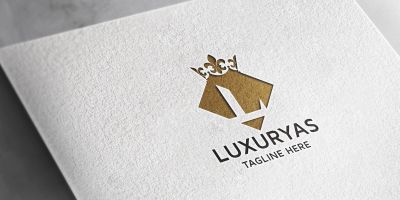 Luxuryas Letter L Logo