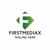 First Mediax Letter F Logo