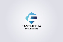 Fast Media Letter F Logo Screenshot 2