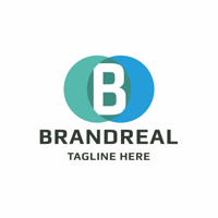 Brand Real Letter B Logo