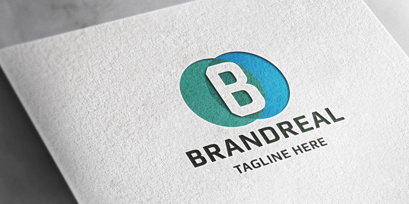Brand Real Letter B Logo