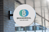 Brand Real Letter B Logo Screenshot 1