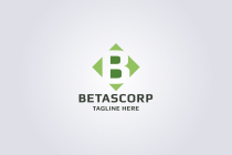 Betascorp Letter B Logo Screenshot 2