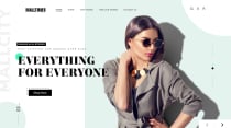 eCommerce Fashion -  Websites UI Adobe XD Screenshot 1