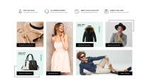 eCommerce Fashion -  Websites UI Adobe XD Screenshot 2