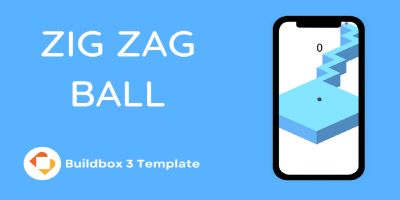 Zig Zag Ball - Buildbox Template