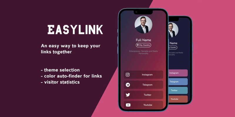 EasyLink - Social Media Links Color Guesser