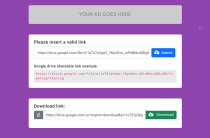 Google Drive Downloader - PHP Script Screenshot 3