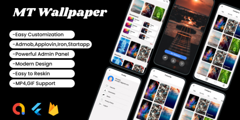 MT Wallpaper - Flutter App Template