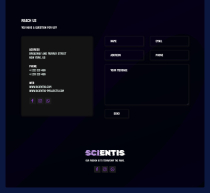 Scientis - HTML Web Template Screenshot 8