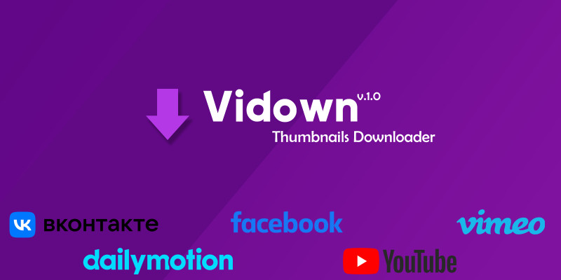 Vidown - Videos Thumbnails Downloader