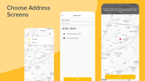 Gaari - Taxi Booking Flutter App UI Kit Screenshot 3