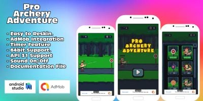 Pro Archery Adventure - Android Studio Template