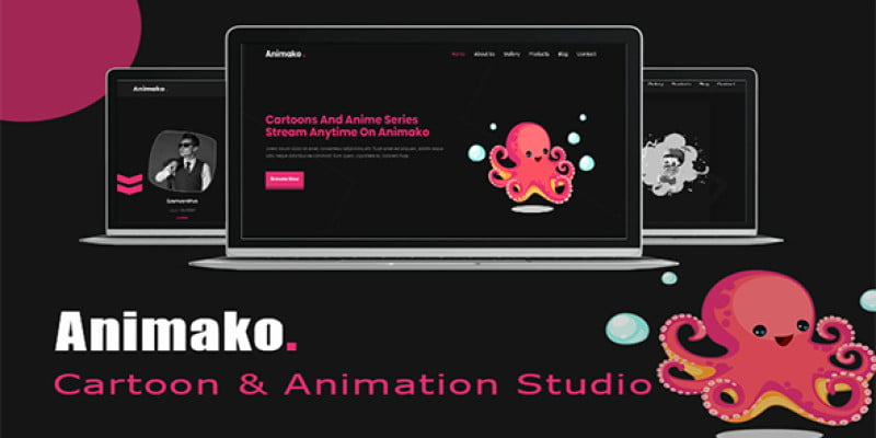 Animako - Animation And Cartoon Studio HTML