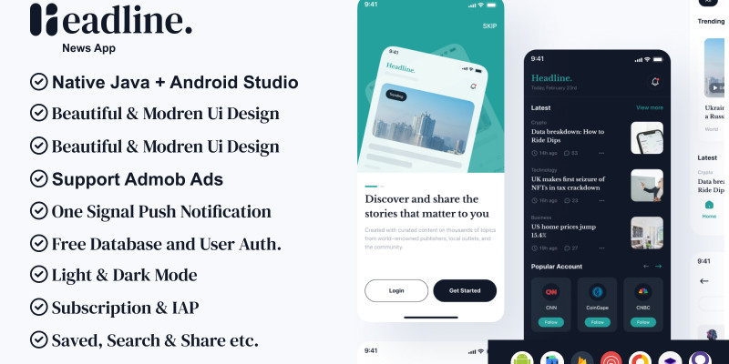Android Headline News - Premium News app