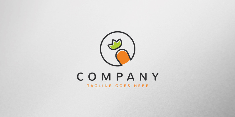 Carrot Logo Template