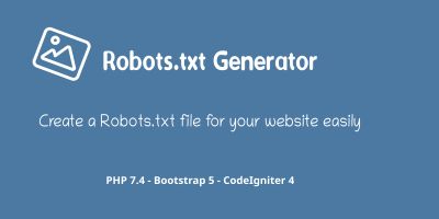 Robots.txt Generator PHP