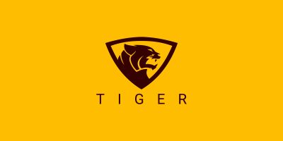 Tiger Shield Logo Template 