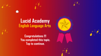 Lucid Academy - English Language Arts Buildbox Screenshot 1