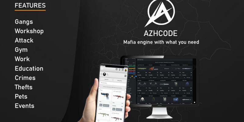 AzHCode - Online Browser Game Platform PHP