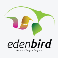 Beautiful Eden Bird Logo