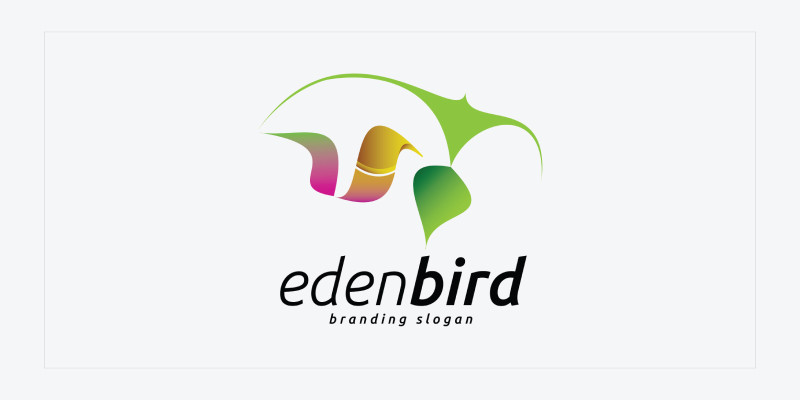 Beautiful Eden Bird Logo