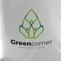 Green Corner Organic Garden Logo