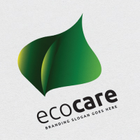 Eco Care and Organic Green Logo