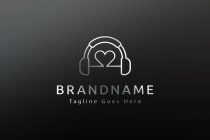 Music Love Logo Template Screenshot 2