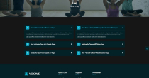 Yogwe - Yoga Responsive HTML5 Template Screenshot 10