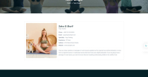 Yogwe - Yoga Responsive HTML5 Template Screenshot 17